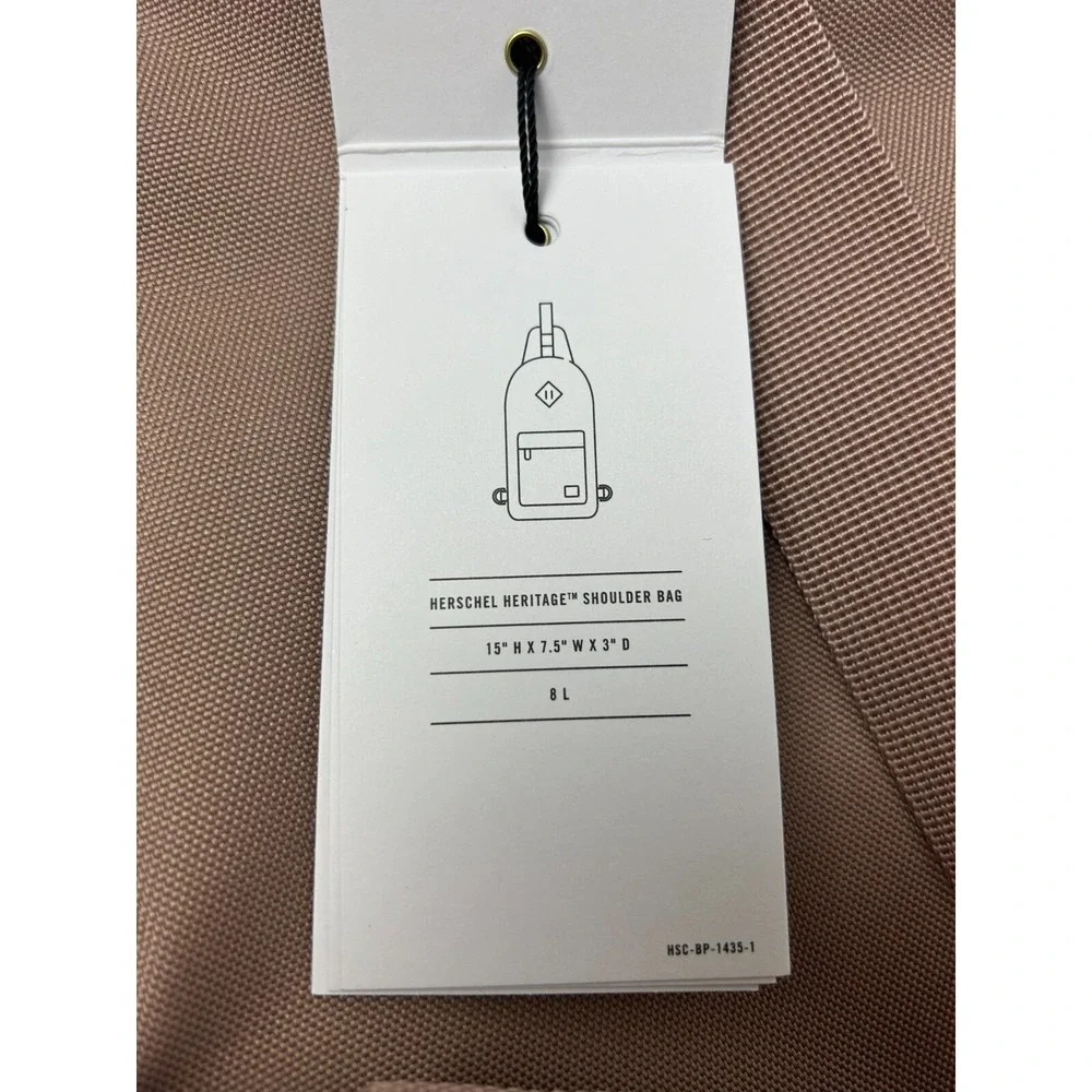 Herschel Supply Co. Heritage Should Bag Ash Rose One Size 8L